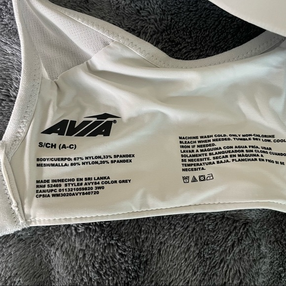 NWT Avia high impact blue sport bra - Picture 3 of 4